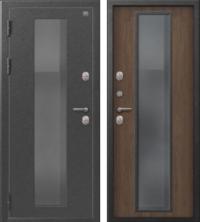 Дверь Термо-1000 Серебро антик - Миндаль DIS007370