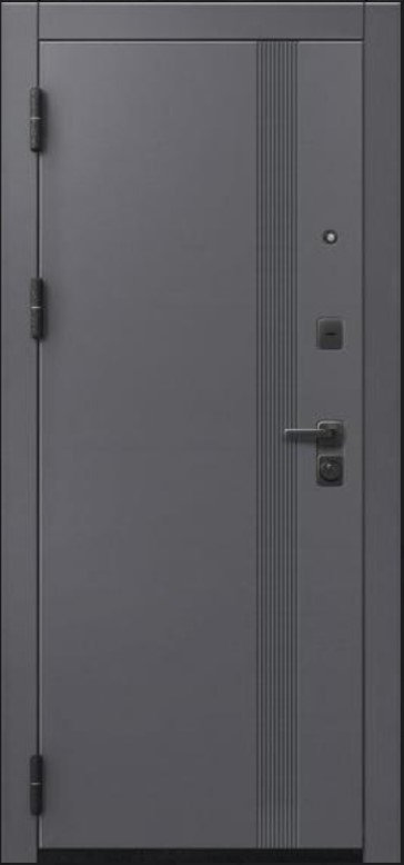 Товар Дверь V-17 Черный муар + Кашемир графит - Кашемир белый DIS007356