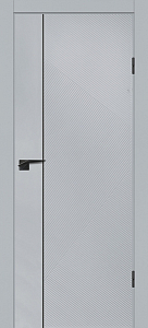 Товар Межкомнатная дверь Смальта-49 черный молдинг Светло-серый RAL 7047
