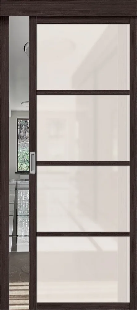 Фото Межкомнатная дверь Твигги-11.3 Wenge Melinga BR4802